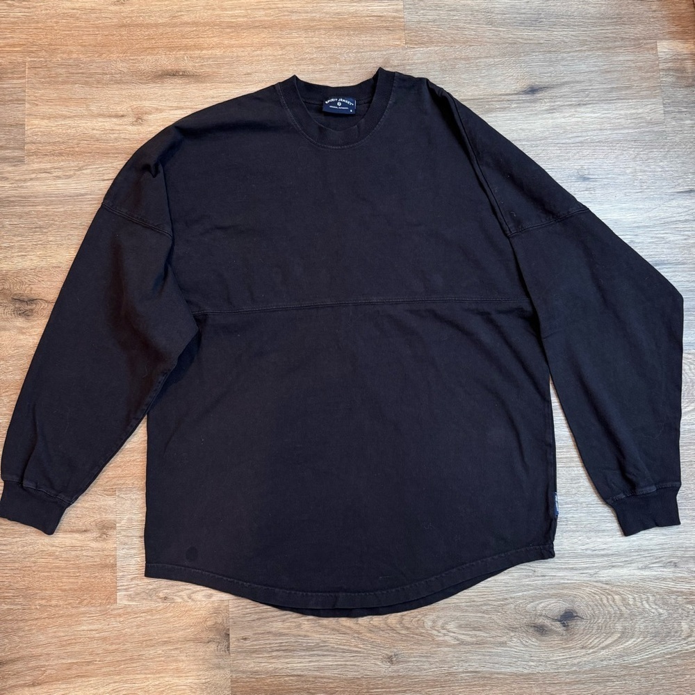 Spirit Jersey MTI Black Long Sleeve Small Oversized